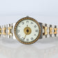 Genuine HERMES Stainless Steel 24mm Round Sellier Quartz Watch White Dial.