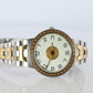 Genuine HERMES Stainless Steel 24mm Round Sellier Quartz Watch White Dial.