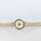 Genuine HERMES Stainless Steel 24mm Round Sellier Quartz Watch White Dial.