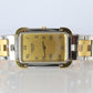 Genuine HERMES Stainless Steel 24mm Rectangle Croisiere Quartz Watch White.