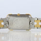 Genuine HERMES Stainless Steel 24mm Rectangle Croisiere Quartz Watch White.