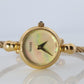 Vintage GUCCI Quartz 2700.2.L  Watch. Gucci Ladies Bangle Gold Tone MOP Dial.