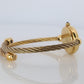 Vintage GUCCI Quartz 2700.2.L  Watch. Gucci Ladies Bangle Gold Tone MOP Dial.
