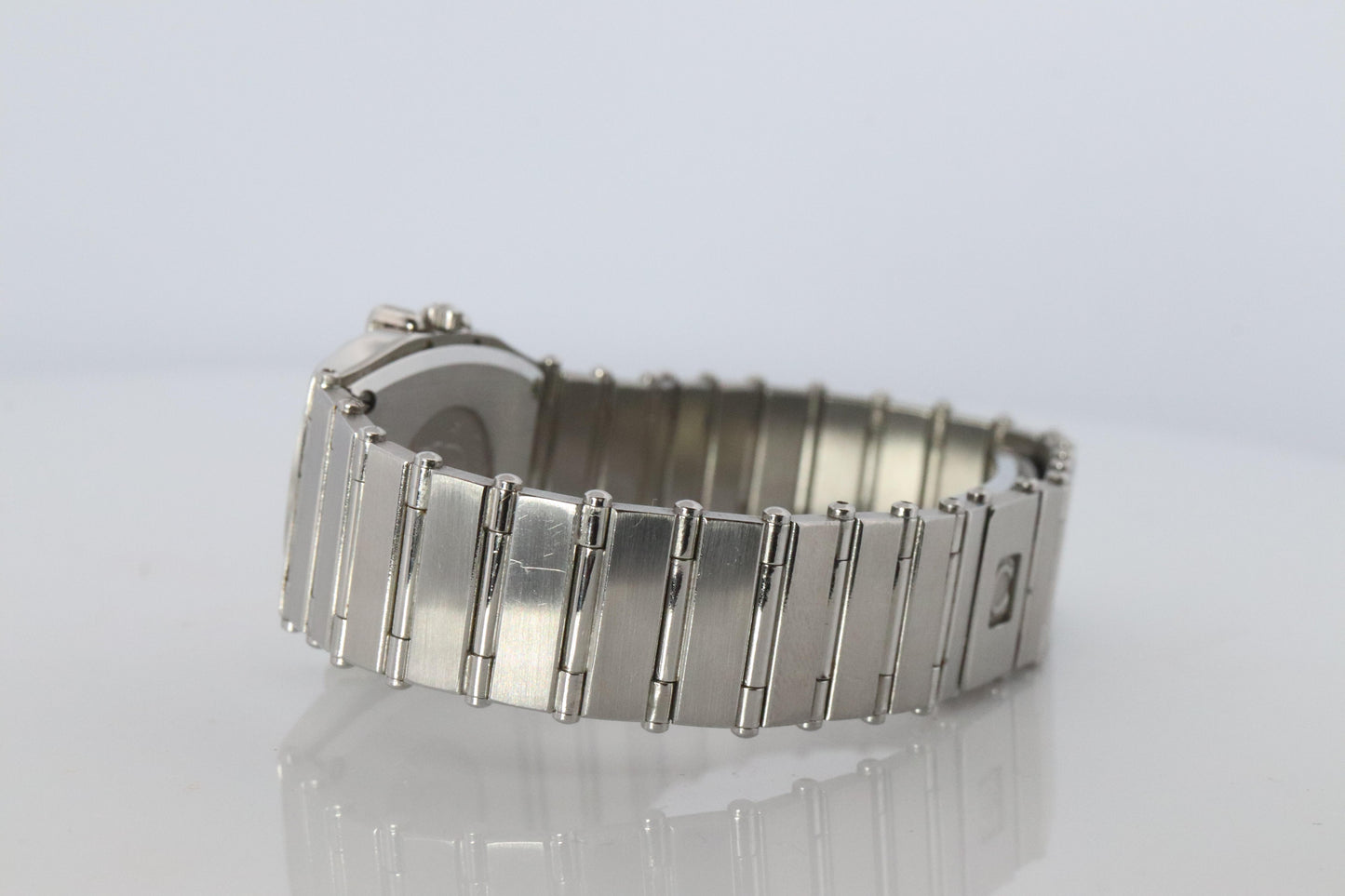 Omega Watch. Ladies Omega 1455 Constellation Barrel Stainless Steel