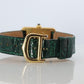 Vintage Must de Cartier Tank Arabic Dial Watch. Vermeil ARGENT 925 Small Tank