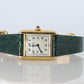 Vintage Must de Cartier Tank Arabic Dial Watch. Vermeil ARGENT 925 Small Tank