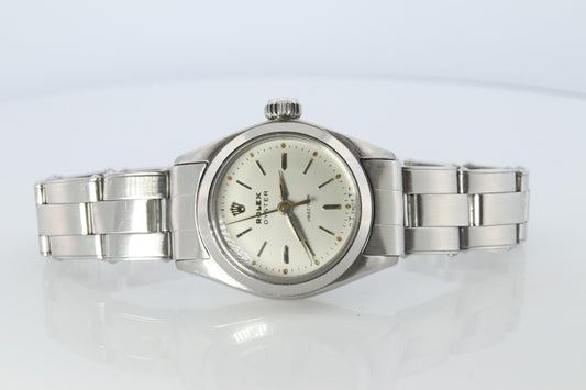 Genuine Rolex 6410 Watch. Ladies ROLEX Oyster Precision Automatic Wristwatch.