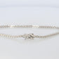 18k Diamond Tennis Bracelet. 18k White Gold round diamond Tennis bracelet. 1CTW