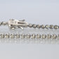 18k Diamond Tennis Bracelet. 18k White Gold round diamond Tennis bracelet. 1CTW