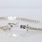 18k Diamond Tennis Bracelet. 18k White Gold round diamond Tennis bracelet. 1CTW