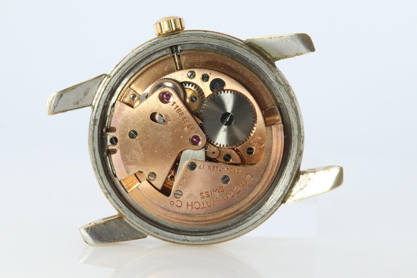 OMEGA Automatic Watch 2576 Omega Automatic Hammer Bumper 50s Mens Wristwatch