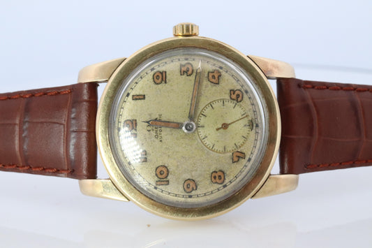 OMEGA Automatic Watch 2576 Omega Automatic Hammer Bumper 50s Mens Wristwatch