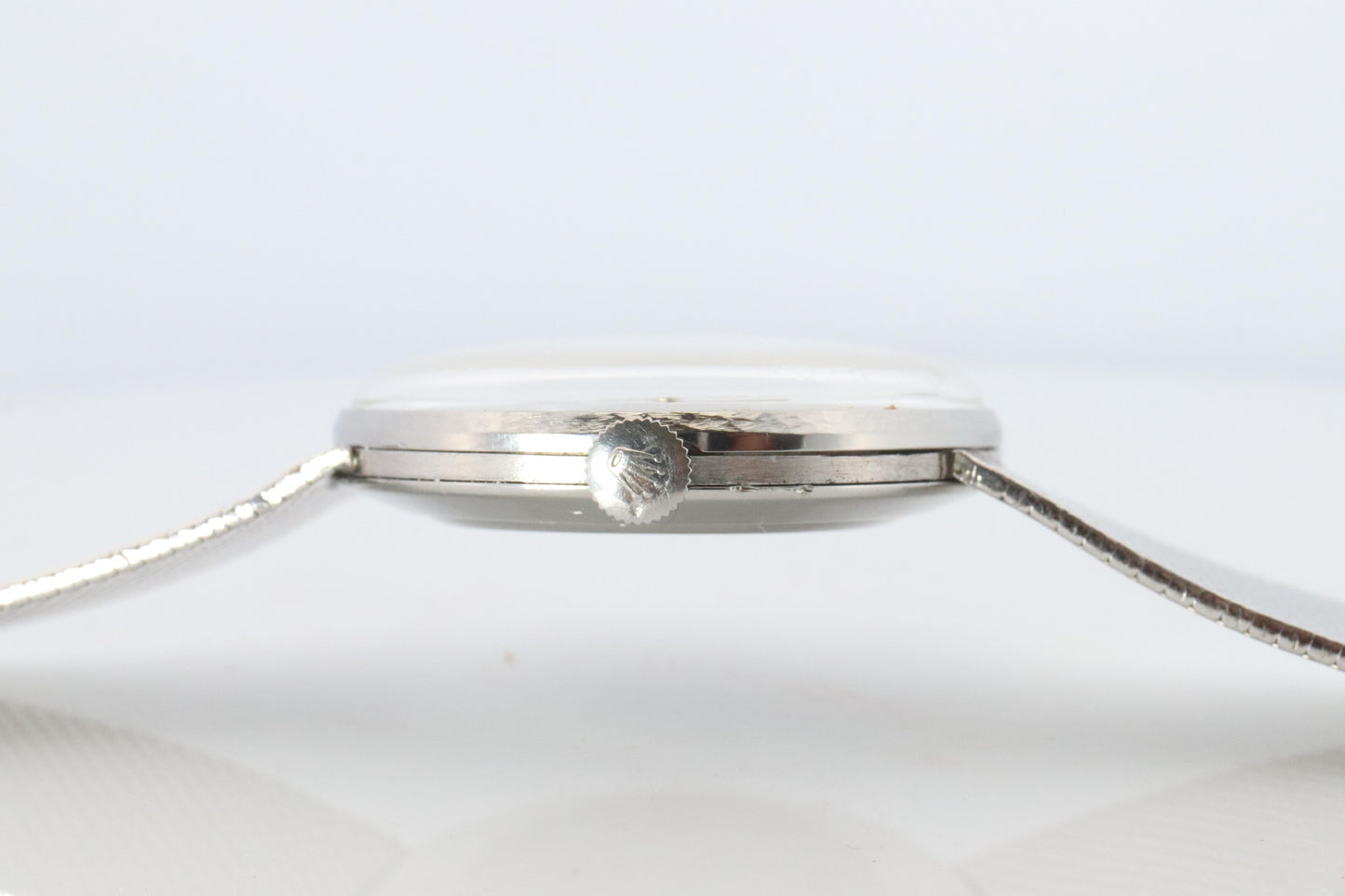 Genuine Rolex Watch. Mens ROLEX 3411 Precision 34mm Stainless Steel