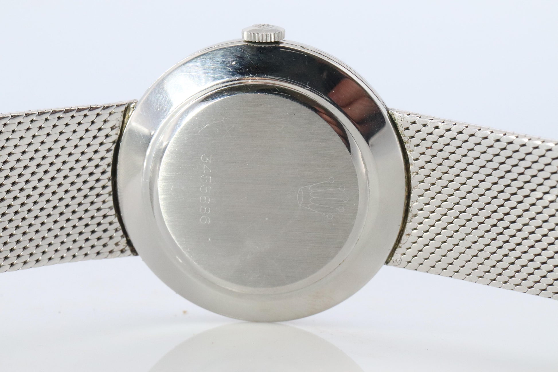 Genuine Rolex Watch. Mens ROLEX 3411 Precision 34mm Stainless Steel