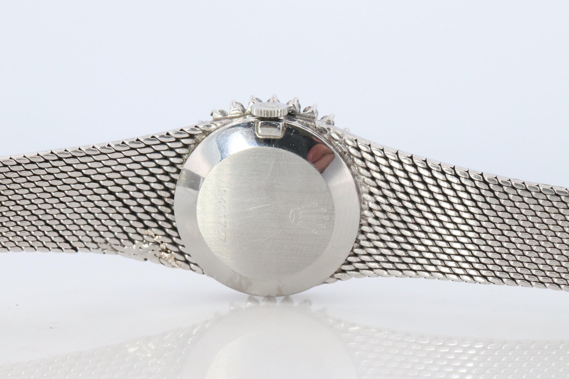 Genuine Rolex Watch. Diamond Bezel Ladies ROLEX 2649 Precision.