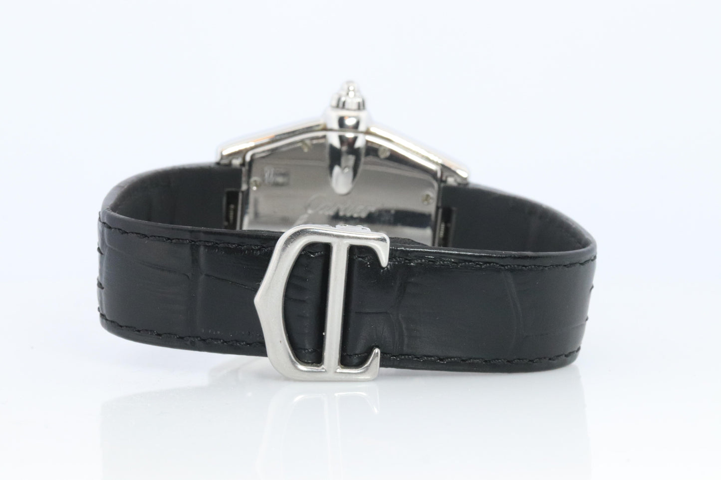Cartier Roadster 2510. Black Dial Cartier Automatic W62041V3 Mens Watch
