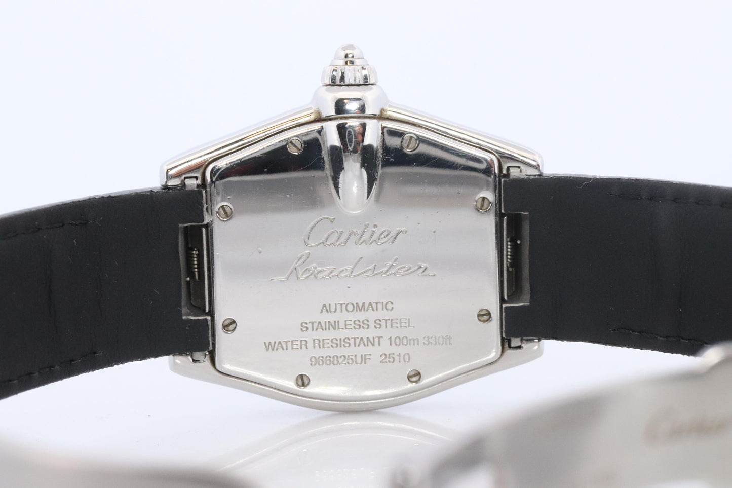 Cartier Roadster 2510. Black Dial Cartier Automatic W62041V3 Mens Watch