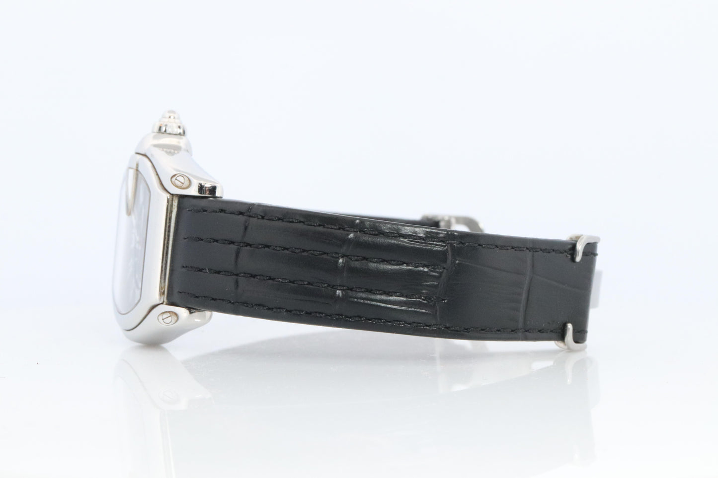 Cartier Roadster 2510. Black Dial Cartier Automatic W62041V3 Mens Watch