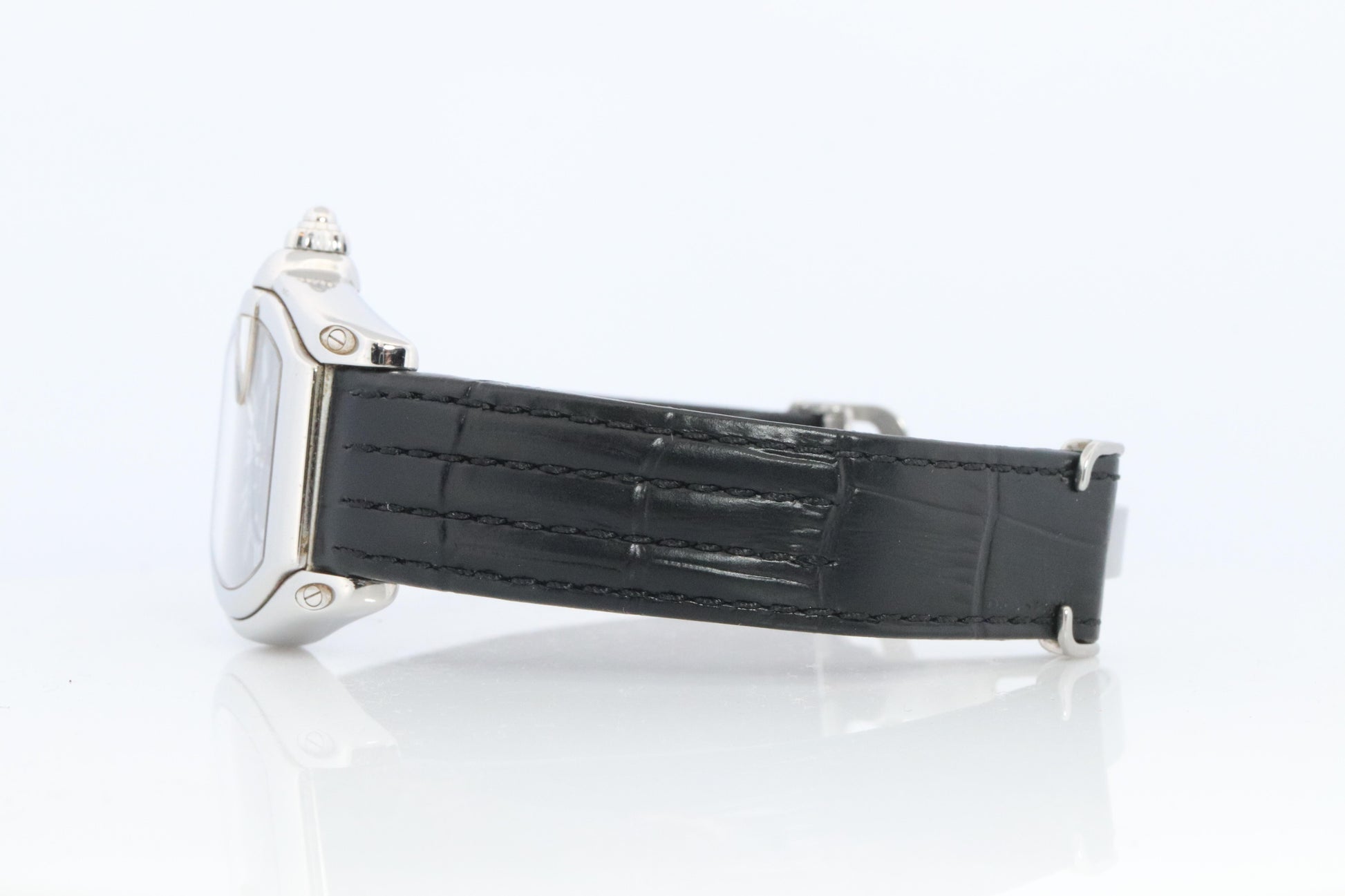 Cartier Roadster 2510. Black Dial Cartier Automatic W62041V3 Mens Watch