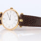 Van Cleef and Arpels 18601 watch. 18k Gold VCA Classique Ladies Watch.