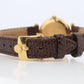Van Cleef and Arpels 18601 watch. 18k Gold VCA Classique Ladies Watch.