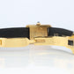 Vintage Must de Cartier Tank Black Dial Watch Vermeil ARGENT Small Manual Tank