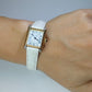 Vintage Must de Cartier Tank Gold Dial Watch. Vermeil ARGENT Small Tank