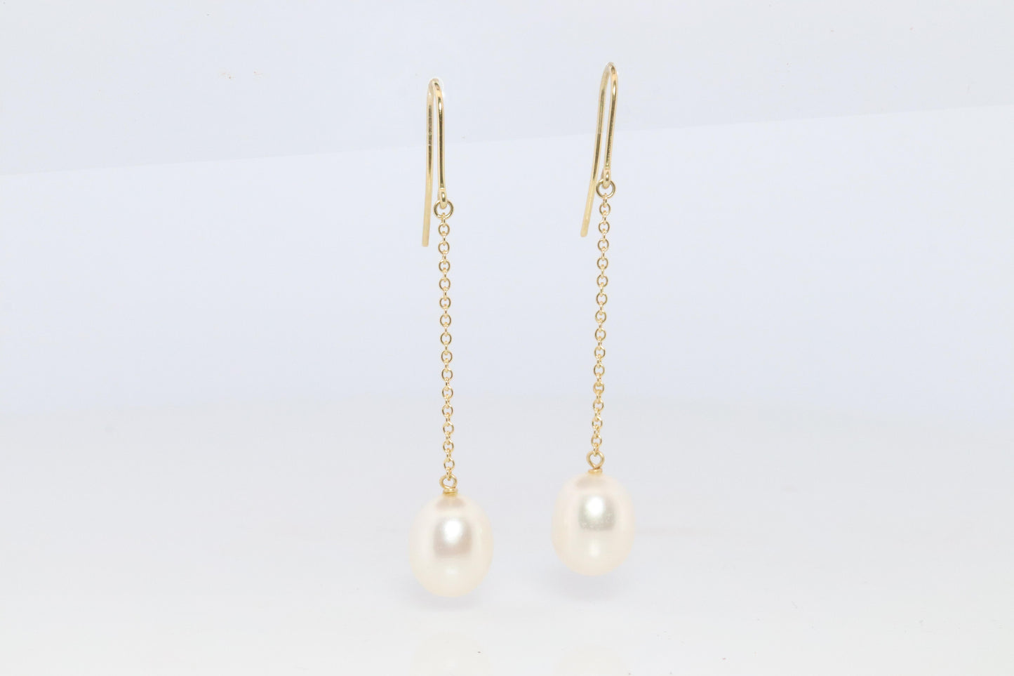 Tiffany & Co 18k Pearl by the Yard Earrings. Tiffany Elsa Peretti Drop Earrings.
