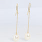 Tiffany & Co 18k Pearl by the Yard Earrings. Tiffany Elsa Peretti Drop Earrings.