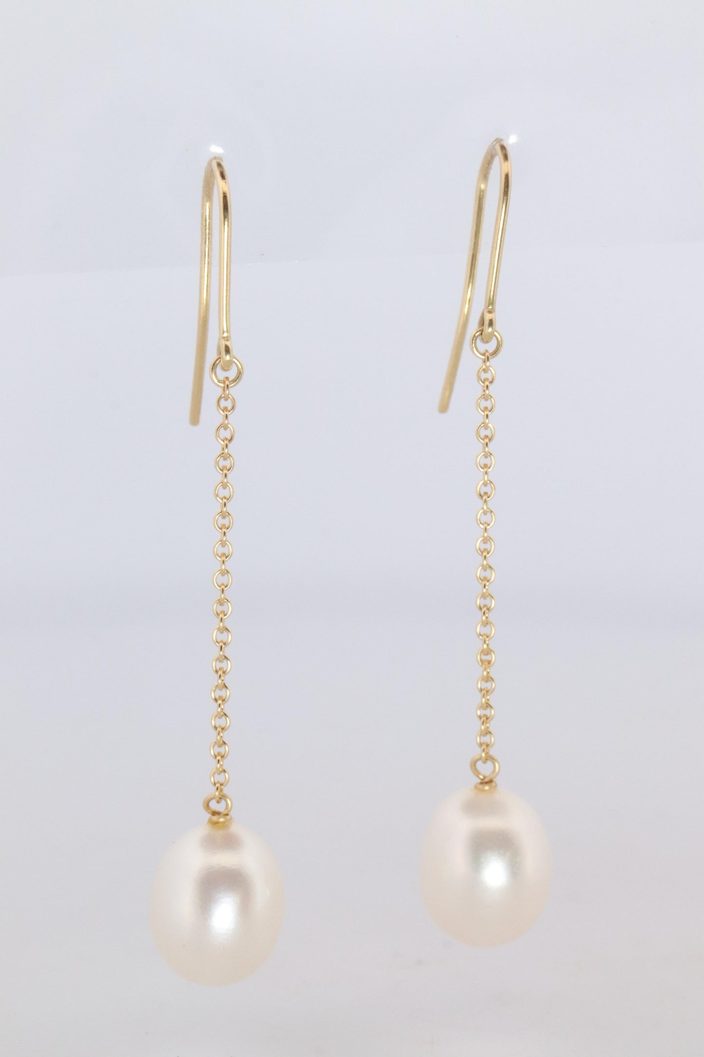 Tiffany & Co 18k Pearl by the Yard Earrings. Tiffany Elsa Peretti Drop Earrings.