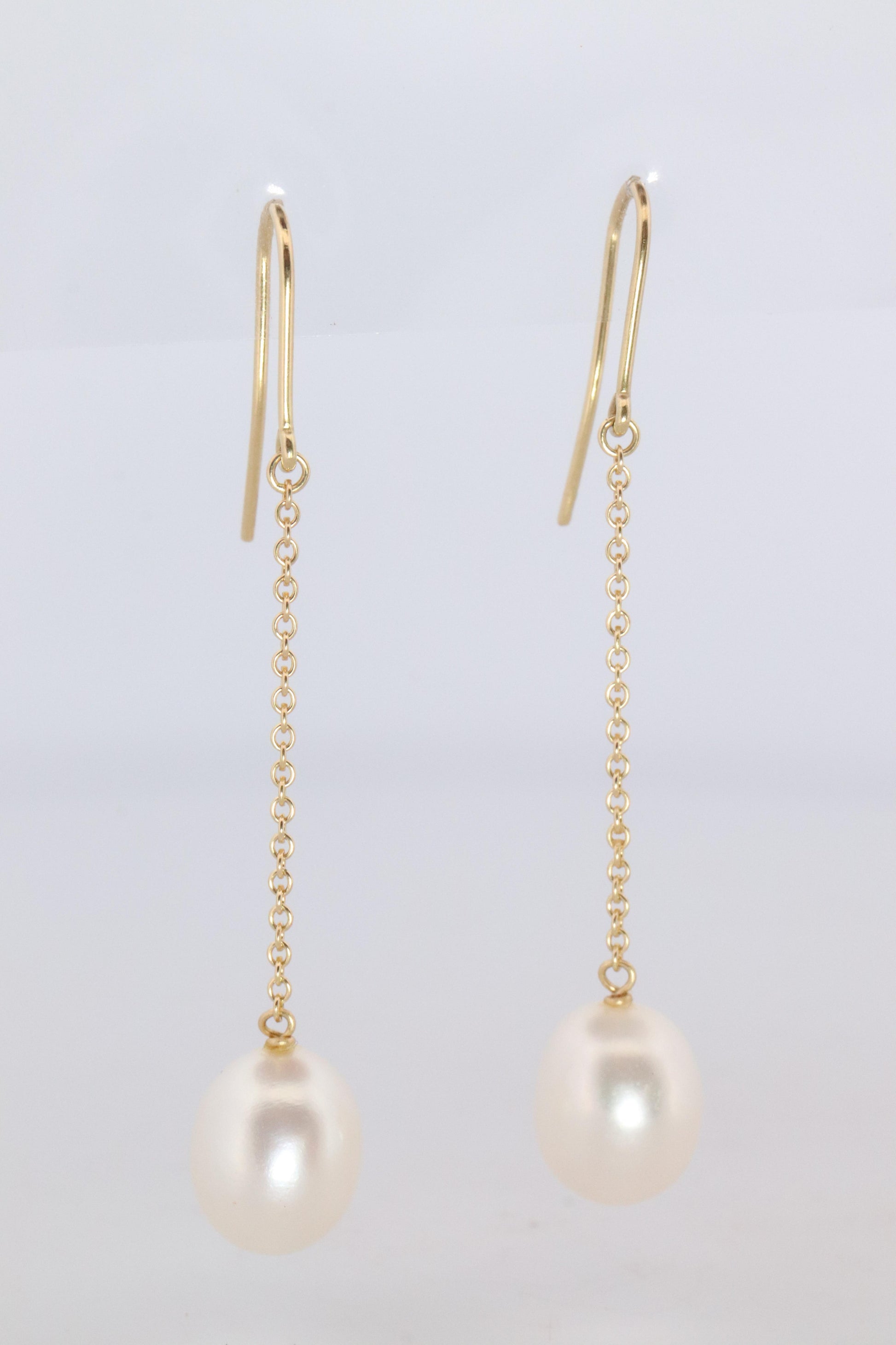Tiffany & Co 18k Pearl by the Yard Earrings. Tiffany Elsa Peretti Drop Earrings.
