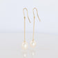 Tiffany & Co 18k Pearl by the Yard Earrings. Tiffany Elsa Peretti Drop Earrings.