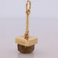 Genuine Cartier Diamond Pendant. 18k YG Rough Diamond Pendant.