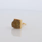 Genuine Cartier Diamond Pendant. 18k YG Rough Diamond Pendant.
