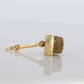 Genuine Cartier Diamond Pendant. 18k YG Rough Diamond Pendant.