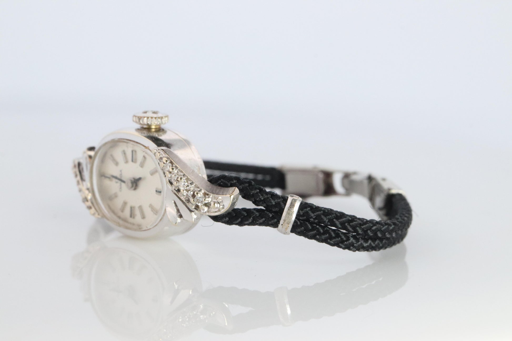 Omega watch. Omega 14k and Diamond Vintage Ladies wristwatch