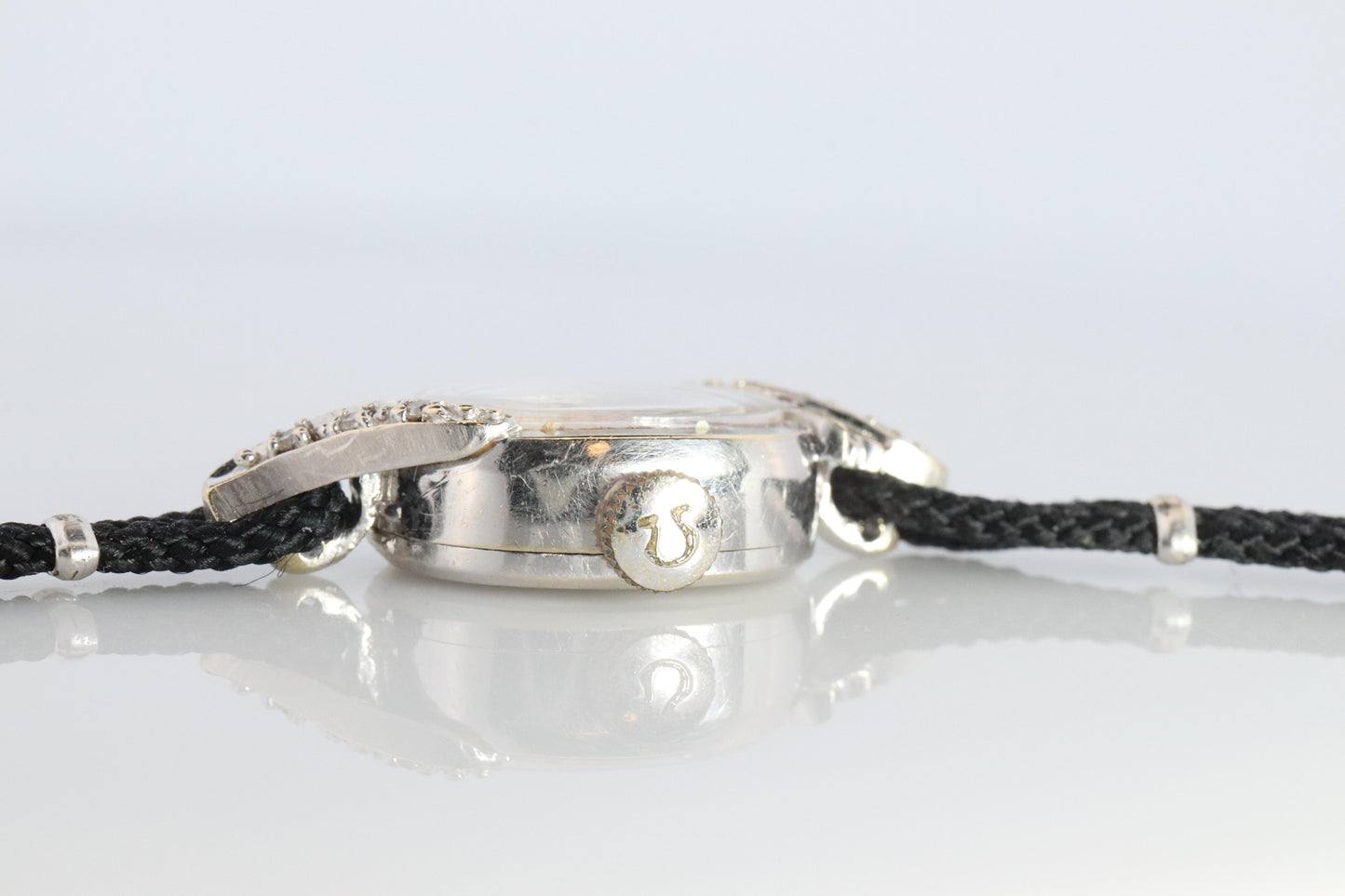 Omega watch. Omega 14k and Diamond Vintage Ladies wristwatch