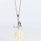 Mikimoto Pendant Sterling Silver. Mikimoto Pearl Grape Vine Pendant Necklace.