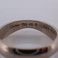 CARTIER Love Me Ring. Cartier Stacking Wedding Band 18k Yellow and White Band.