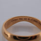 CARTIER Love Me Ring. Cartier Stacking Wedding Band 18k Yellow and White Band.