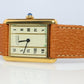 Vintage Must de Cartier 590005 Tank Watch. Cartier Pillar Dial ARGENT Tank.