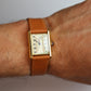 Vintage Must de Cartier 590005 Tank Watch. Cartier Pillar Dial ARGENT Tank.