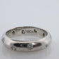 Tiffany and Co. Diamond Etoile Band. Authentic Tiffany PT950 Platinum ring