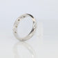 Tiffany and Co. Diamond Etoile Band. Authentic Tiffany PT950 Platinum ring