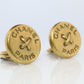 Chanel Earrings. Genuine CC CHANEL Round LOGO Clip on earrings Stitched Buttons
