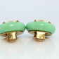 Chanel Earrings. Genuine  CHANEL Mabe Pearl Turquoise Clip on earrings.