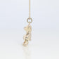 Tiffany and Co Teddy Bear Pendant. Sterling Silver 925 T&Co .
