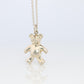 Tiffany and Co Teddy Bear Pendant. Sterling Silver 925 T&Co .
