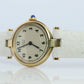 Genuine Cartier Watch. Must de Cartier Vendome 590004 Round Argent Arabic Face