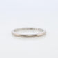 Chrome Hearts Bubblegum 18k 750 WG Band. Chrome Hearts BBLGM 2mm Wedding Band